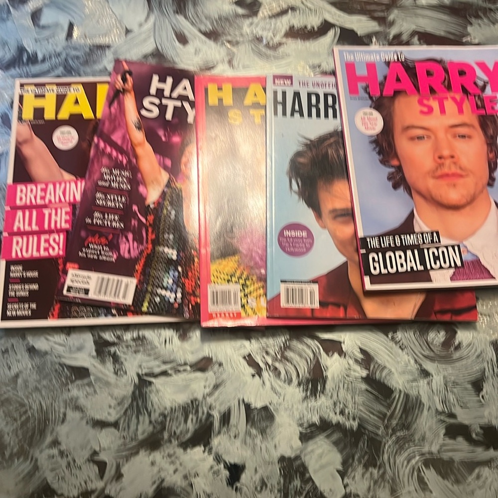 harry style magazine bundle